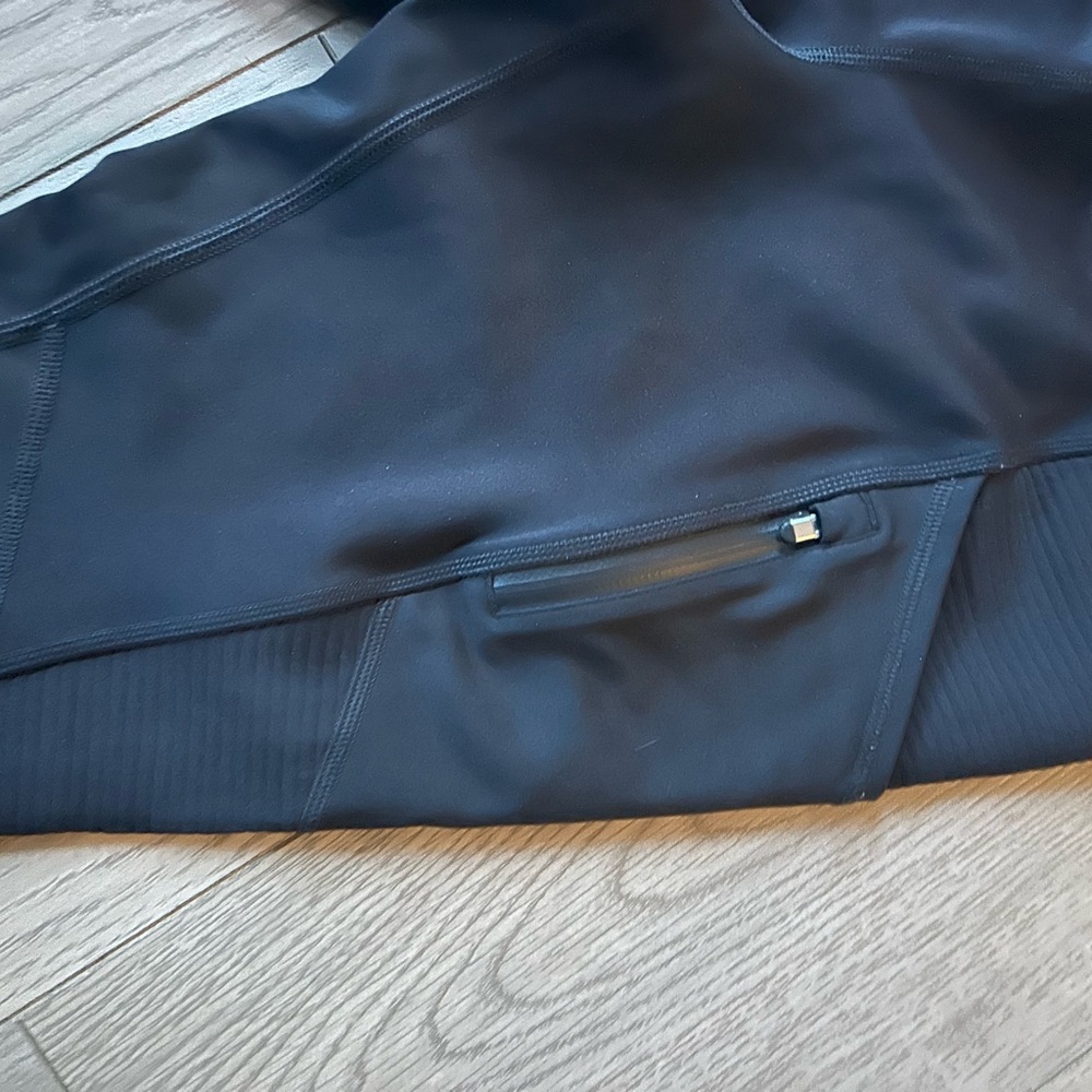 Athleta Sleet High Traverse Tight Black Sz Small